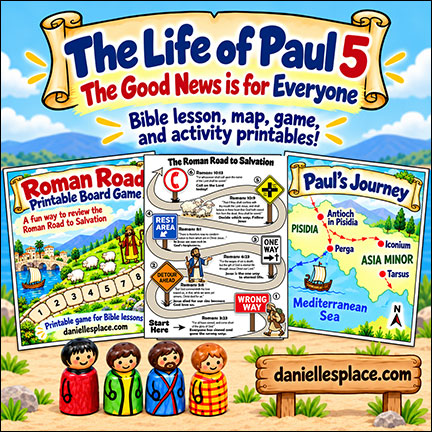 The Life of Paul 5 - The Good News is for Everyone Bible lesson for Acts 12