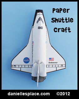 origami space shuttle