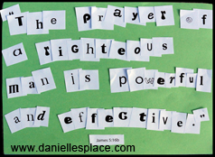 Bible Verse Lettering Activity and Game from www.daniellesplace.com
