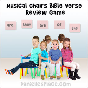 Musical Chair Bible Verse Review Game