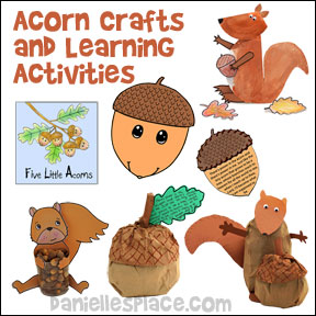 Acorn and Oak Tree Crafts and Learning Activities