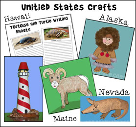 United States Crafts and Learning Activities from www.daniellesplace.com