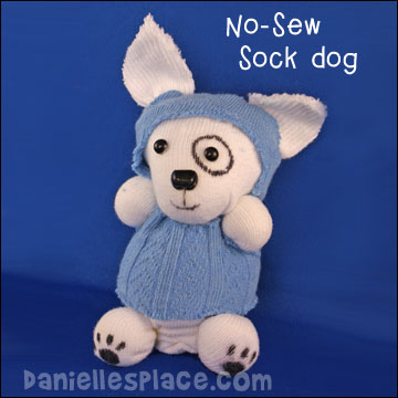no sew sock monkey