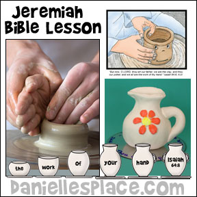 Jeremiah Bible Lesson with Crafts and Games for children from www.daniellesplace.com