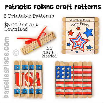 Fourth of July and Patriotic Crafts Kids Can Make