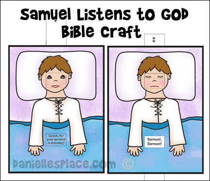 Bible Crafts Samuel and Hannah