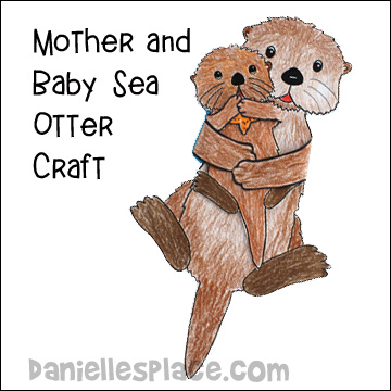how to draw a sea otter step by step for kids