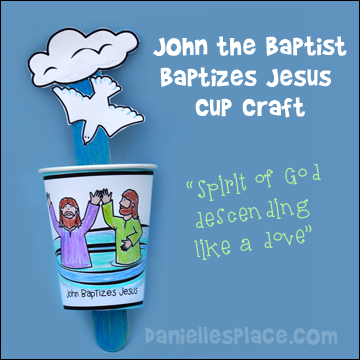 john the baptist cup craft