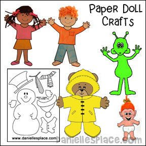 Paper Doll Crafts and Educational Activities