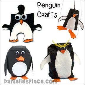 penguin crafts and educational actiivities