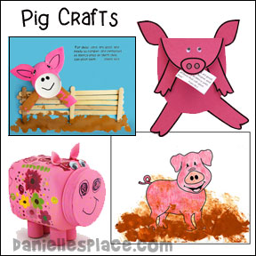 Pig Crafts and Educational Activities for Children