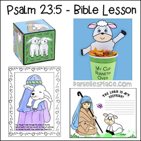Psalm 23:5 - "I am Special" Bible Lesson for Children