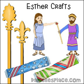 Queen Esther Bible Crafts and Actiivities