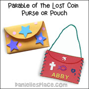 Parable of the Lost Coin Purse or Pouch Craft