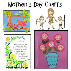 Mother's Day Crafts for Sunday School from www.daniellesplace.com