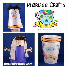 Pharisee Bible Crafts for Sunday School