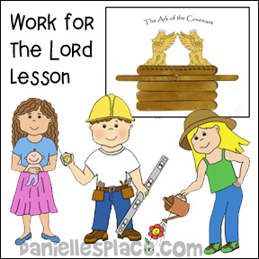 Work for the Lord Bible Crafts for Children's Ministry