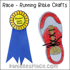 Running - Race Bible Crafts