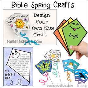 Spring Crafts for Children's Ministry and Sunday School Programs