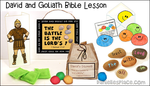 Toddler Sunday School Crafts for Life of David Part 1 - Bible Crafts and  Activities