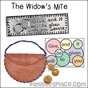 The Widow's Mite Bible Crafts and Activities