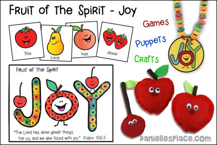 fruit of the spirit crafts for preschoolers