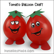 Tomato Balloon Craft