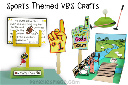 Sports Themed VBS Crafts and Activities