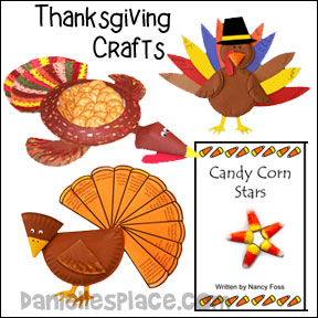 Thanksgiving Crafts for Children from www.daniellesplace.com