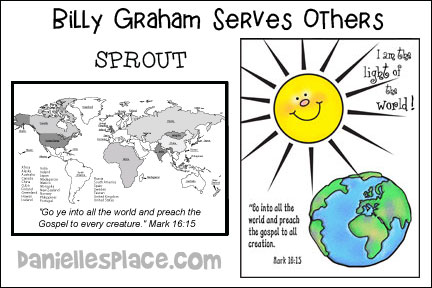 Billy Graham - Serving People, Reaching Out Sunday School Lesson