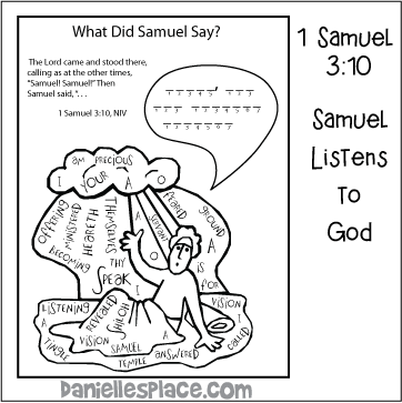 Samuel Bible Crafts Page 2