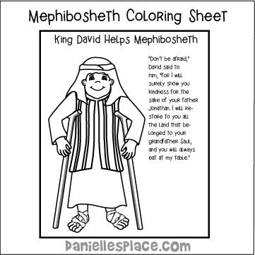 mephibosheth lame meaning