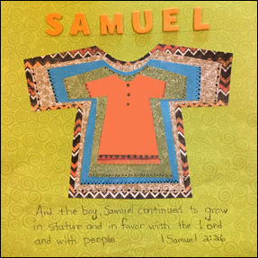 samuel preschool craft