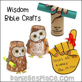 Wisdom Bible Crafts for Children