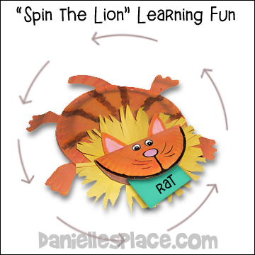 daniel and the lions den craft for preschool