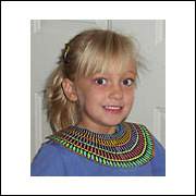 Paper Egyptian Beaded Collar from www.daniellesplace.com